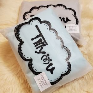 TillYou, set of 2, Cotton Flannel Crib/Toddler bed sheets